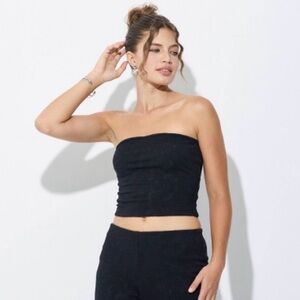 Black Women's tube top